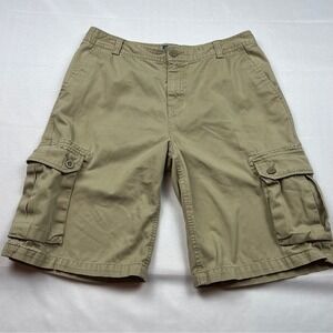 Polo‎ Ralph Lauren Cargo Shorts Classic Chino Beige Cotton Mens Size 20